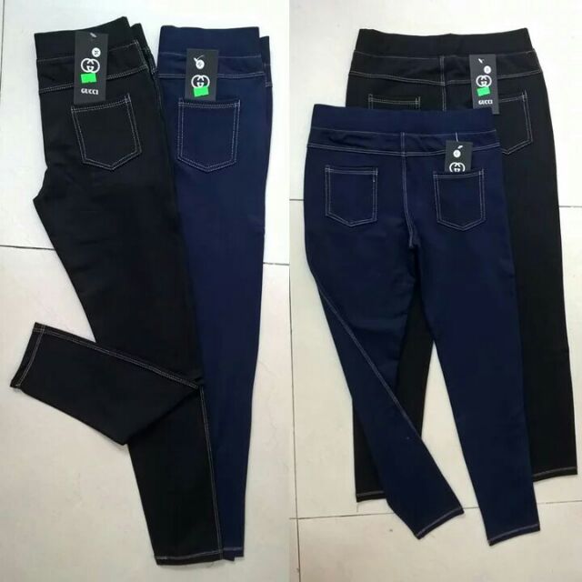 Quần Legging giả jean 4 túi có size 5XL cho bạn dưới 80kg | BigBuy360 - bigbuy360.vn