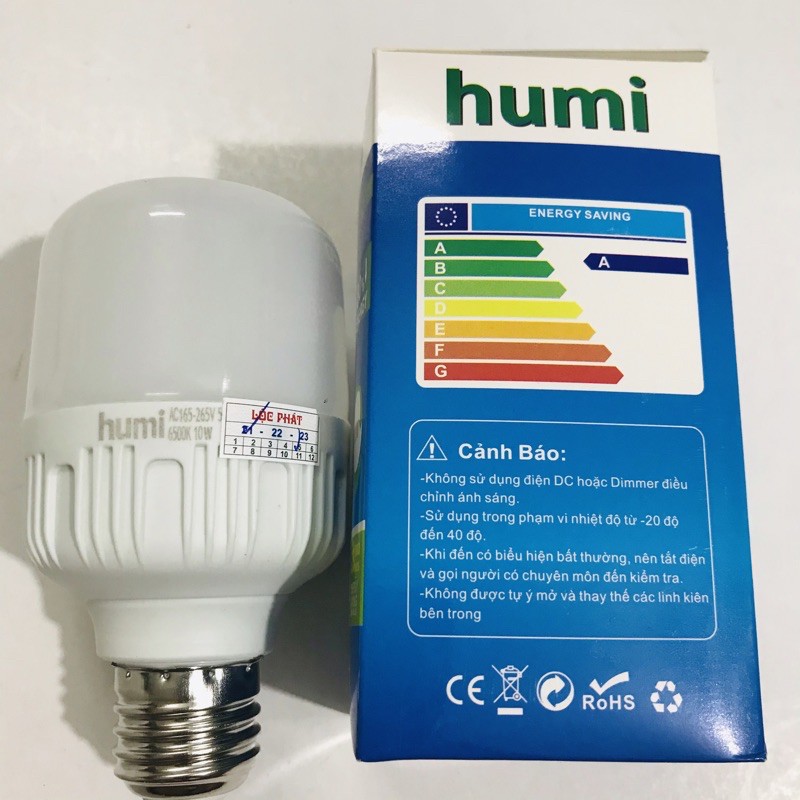 Bóng đèn led bulb trụ kín nước tốt bền 10w 15w 20w 30w 40w 50w siêu sáng, led búp tròn đui e27 tiết kiệm điện