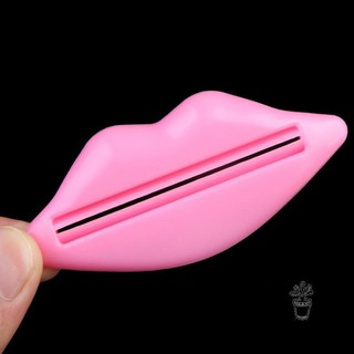 Dụng cụ vuốt kem đánh răng vuốt mỹ phẩm hình đôi môi