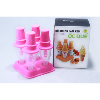Khuôn làm kem Ốc Quế TỰ LẬP