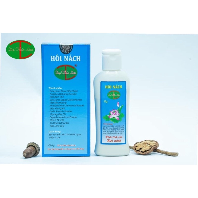 Bột hôi nách Dạ Thảo Liên đánh bay mùi hôi ,nách khô thoáng