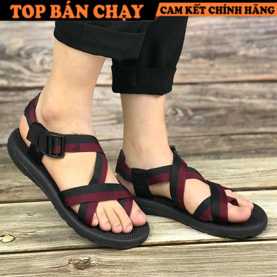 Giày dép sandal couple nam nữ quai chéo xỏ ngón có quai hậu cố định cho cặp đôi mang đi biển du lịch đi học ZR117B