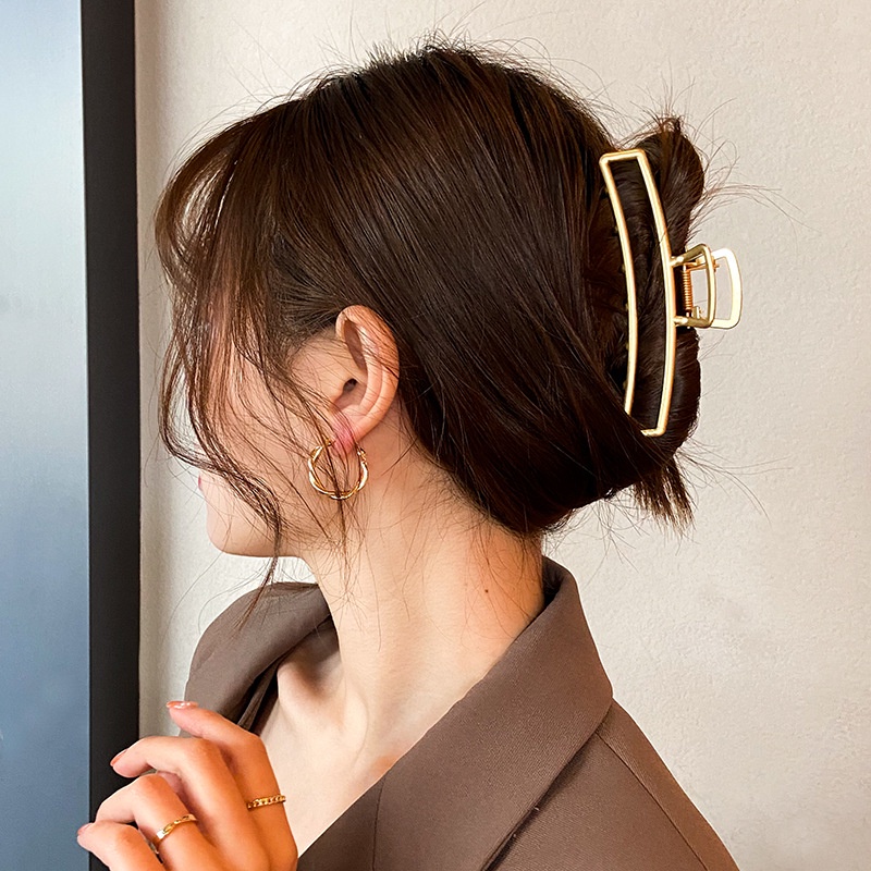 Kẹp Tóc Kim Loại Thời Trang 1A