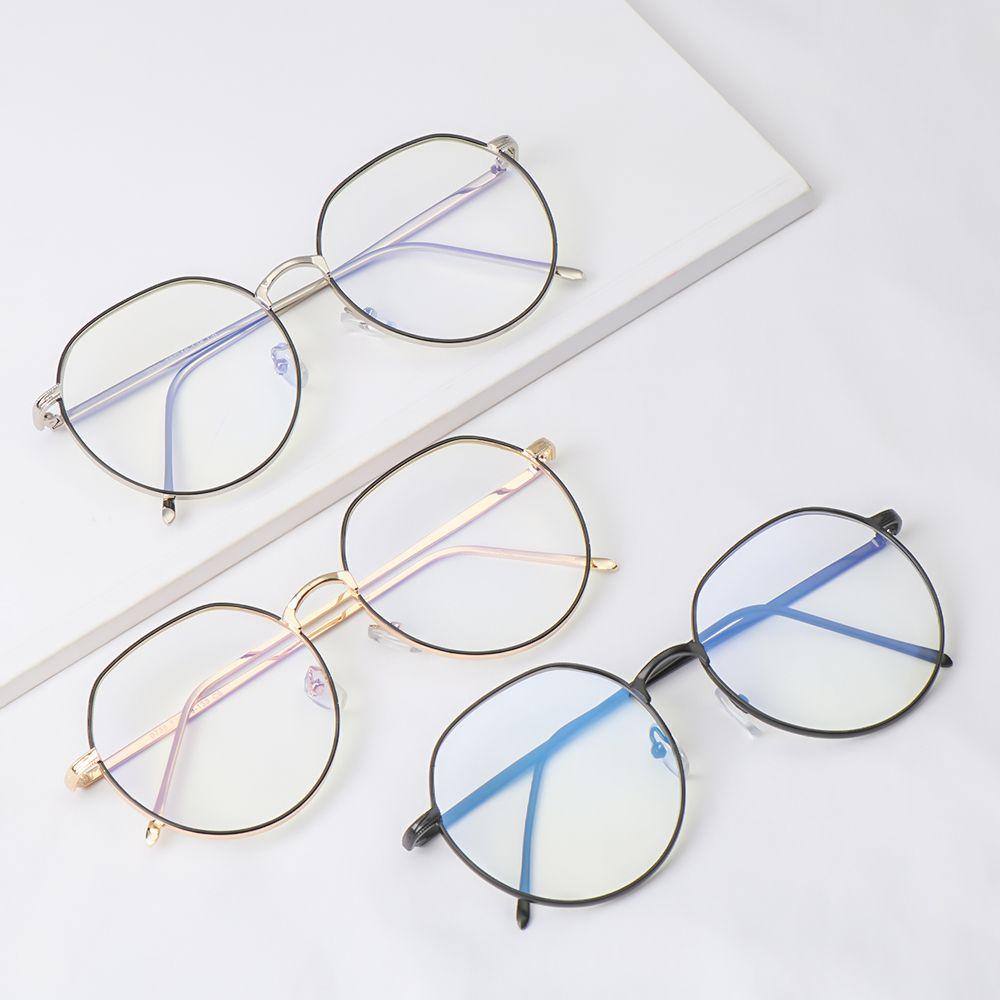 NIUYOU Kính Gọng Kim Loại Siêu Nhẹ Phong Cách Vintage Thời Trang