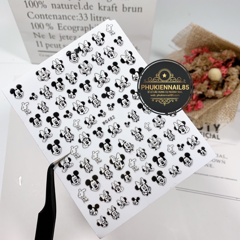 các mẫu sticker chuột mickey