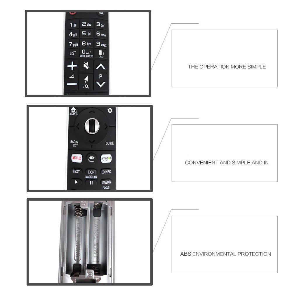 Điều Khiển Từ Xa Cho TV Thông Minh LG MR-700 AN-MR700/ 600 AKB75455601 Akb75455602 Oled65g6p-u OLED77G6P-U OLED55E6V OLED55E6P OLED65E6V OLED65E6P OLED65E6P Oled65P.oled65E6V Oled55V Oled55V Oled55V OLED