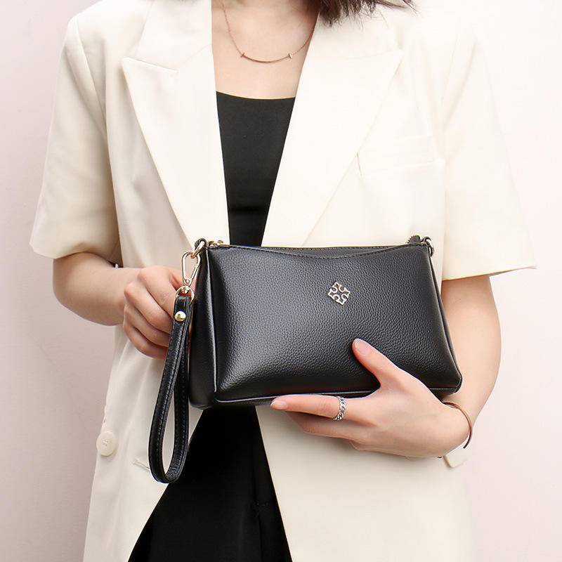 Túi Xách Da Mềm Phong Cách Hàn Quốc Dành Cho Phụ Nữ Trung Niên 6015#