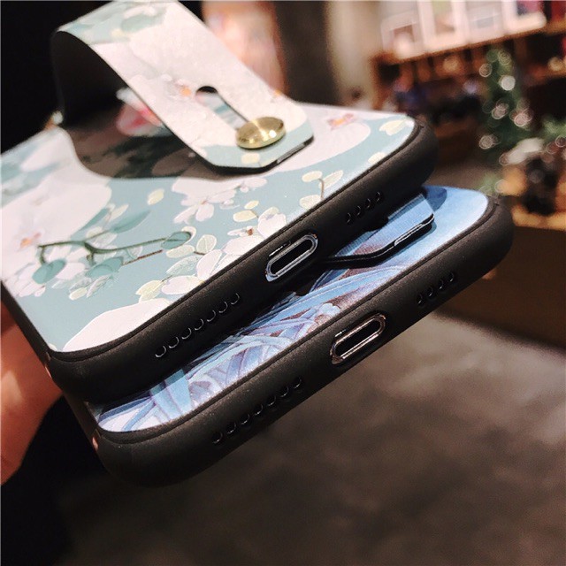 Ốp lưng iphone hoạ tiết xanh biển - Ốp Iphone11 iphone 11 pro max 6 6s 6plus 6splus 7 7plus 8 8plus X XS XSmax