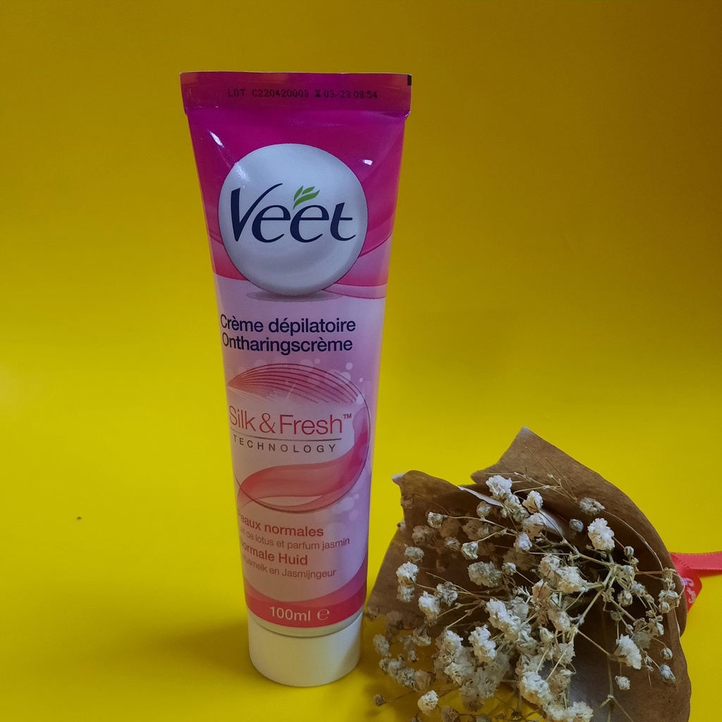 Kem Tẩy Lông Veet 100ml Giúp Tẩy Lông Hiệu Quả Và An Toàn Cho Da