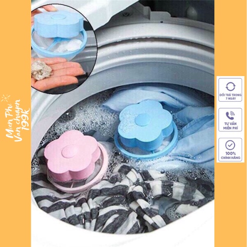 Combo 2 Phao Lọc Cặn Bẩn Máy Giặt Thông Minh 008940
