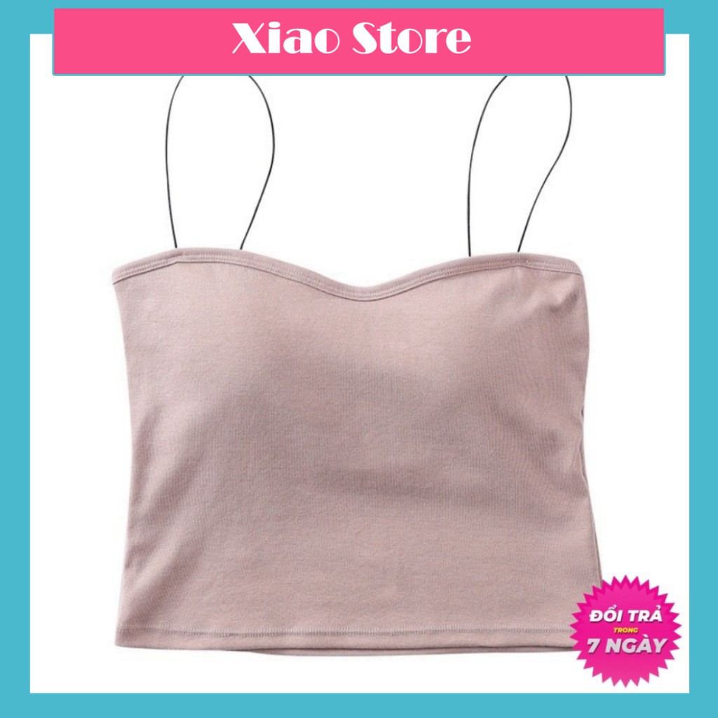 Áo Ngực Chất Thun Thun Cotton BRA11 Bra Hở Vai Cực Hot Hit 2020 Siêu Thoải Mái Mỏng