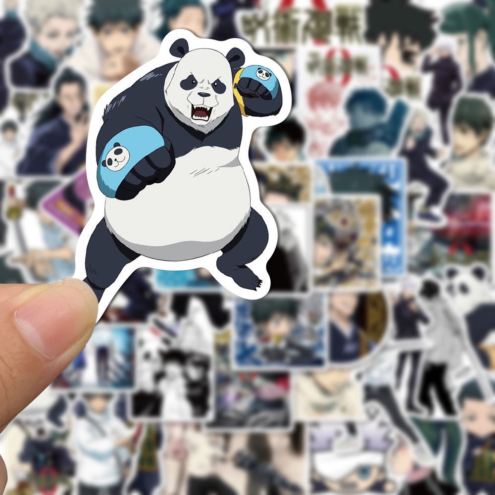 50 Cái Jujutsu Kaisen 0 the movie Chú Thuật Hồi Chiến | Anime Sticker laptop trang trí trên tường