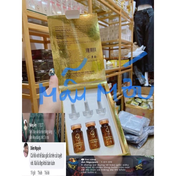 Sét tế bào gốc o2b tinh chất đẩy lùi nám sạm trắng da