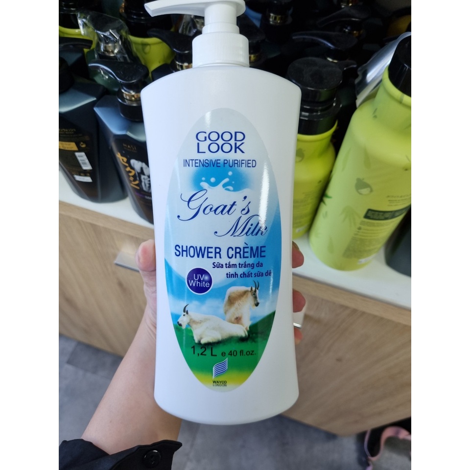 Sữa tắm trắng da GOOD LOOK Shower Creme - sữa tắm dê
