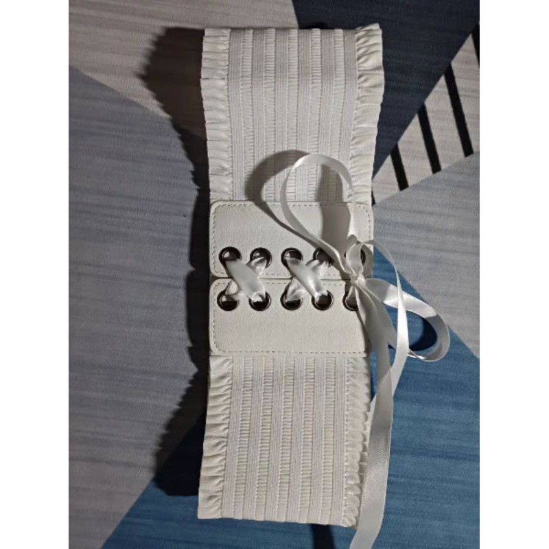 Belt Corset nịt bụng dáng basic dây cột ruy băng có đủ màu cơ bản