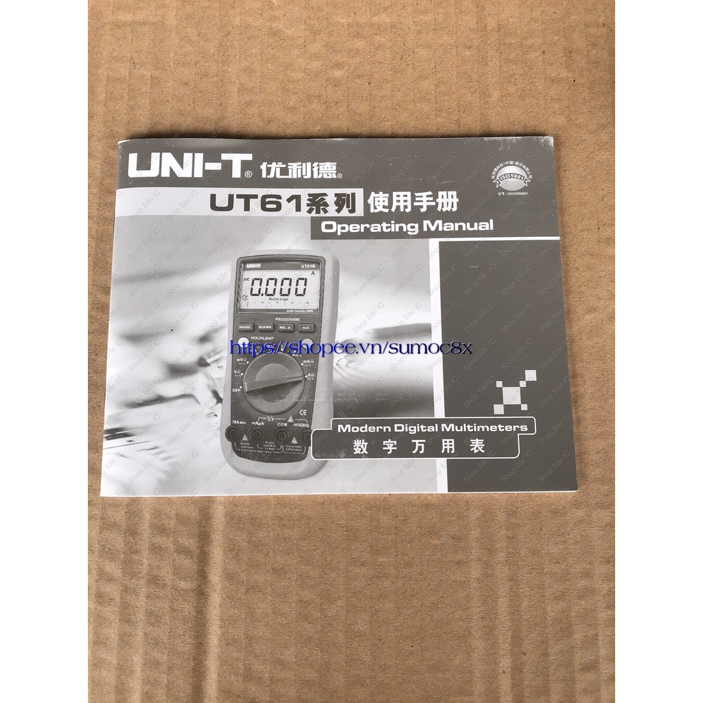 Đồng hồ UT61E chuyên dụng cho thợ sữa chữa PC LAPTOP VGA