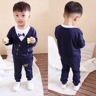 Bộ công tử chất cotton hàng Quảng Châu