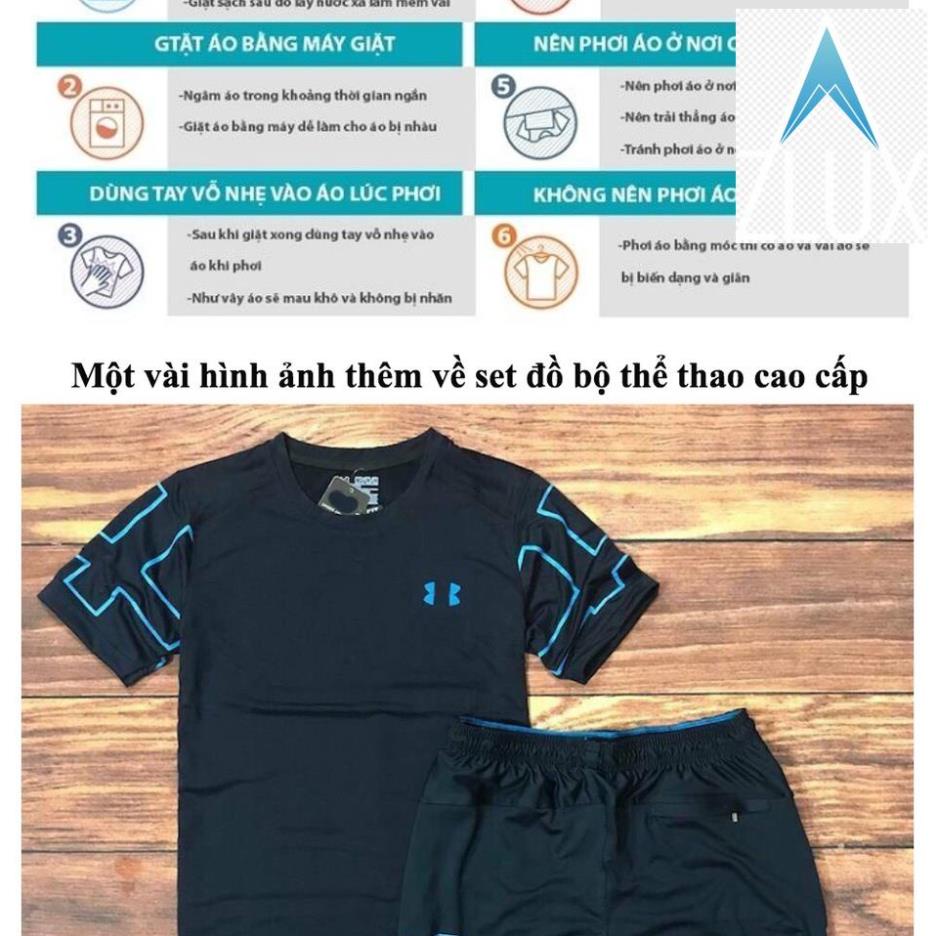 Set bộ đồ quần áo thể thao nam hàng xuất khẩu ( đồ tập gym chạy bộ chơi thể thao ) SDBSTD001 🤼🤺