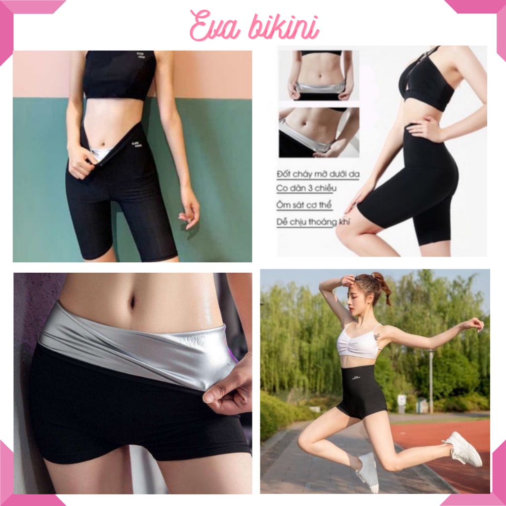 Quần Gym Sinh Nhiệt Giảm Béo Nhờ Tăng Lượng Mồ Hôi Vùng Eo 0408