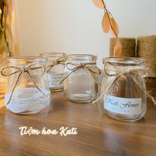 BÌNH THỦY TINH MINI - bình cắm hoa trang trí - decor- bình hoa - lọ hoa - [001]