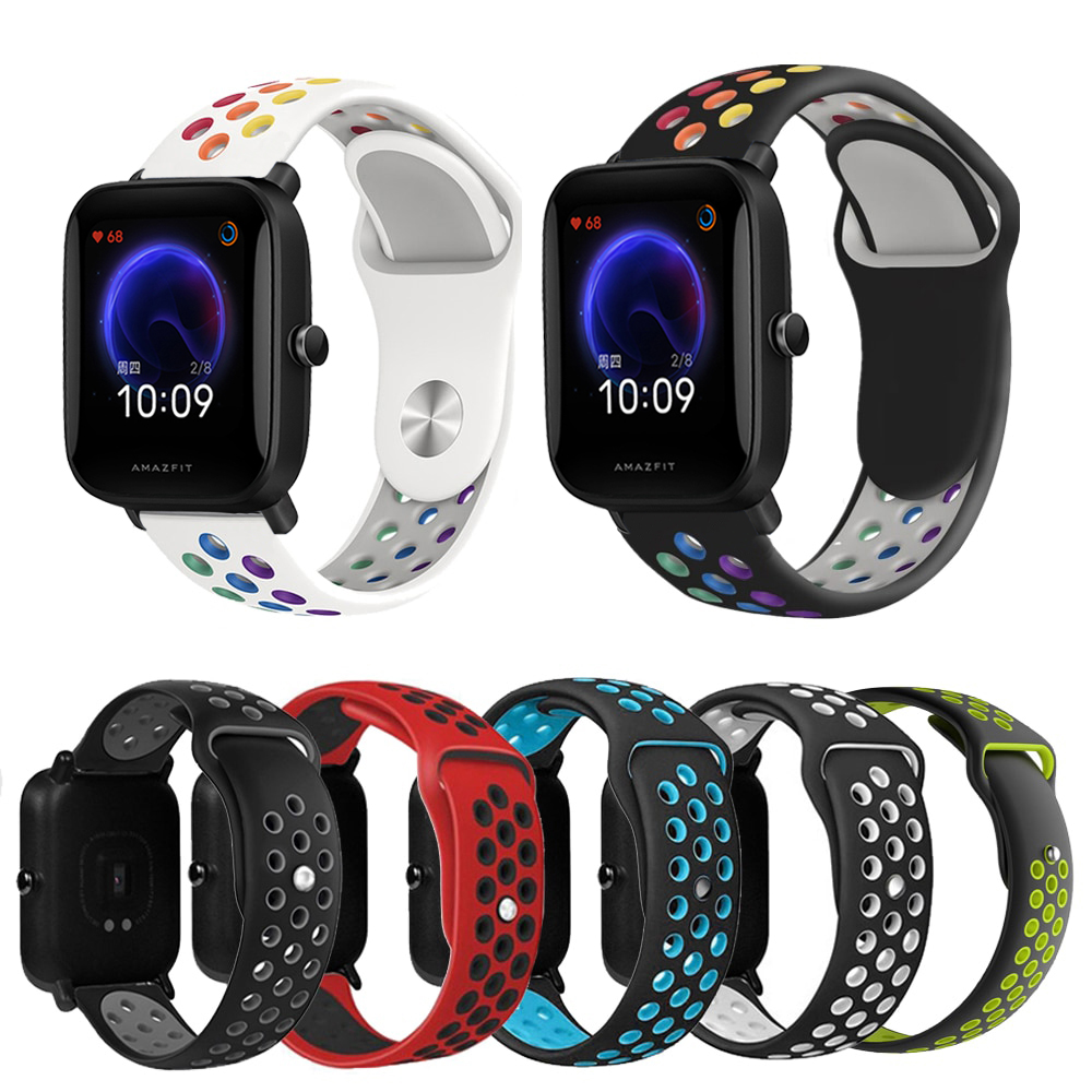 Dây Đeo Silicon Mềm Dành Cho Đồng Hồ Thông Minh Huami Amazfit Bip U Pro