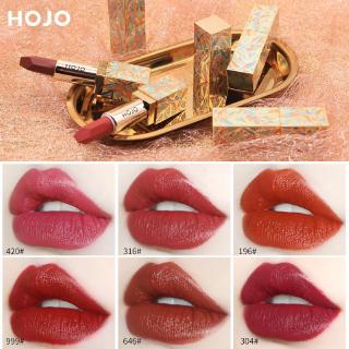 [Hàng mới về] Son dưỡng lì mịn HOJO trang điểm giữ ẩm tinh tế lâu trôi cho phái nữ
