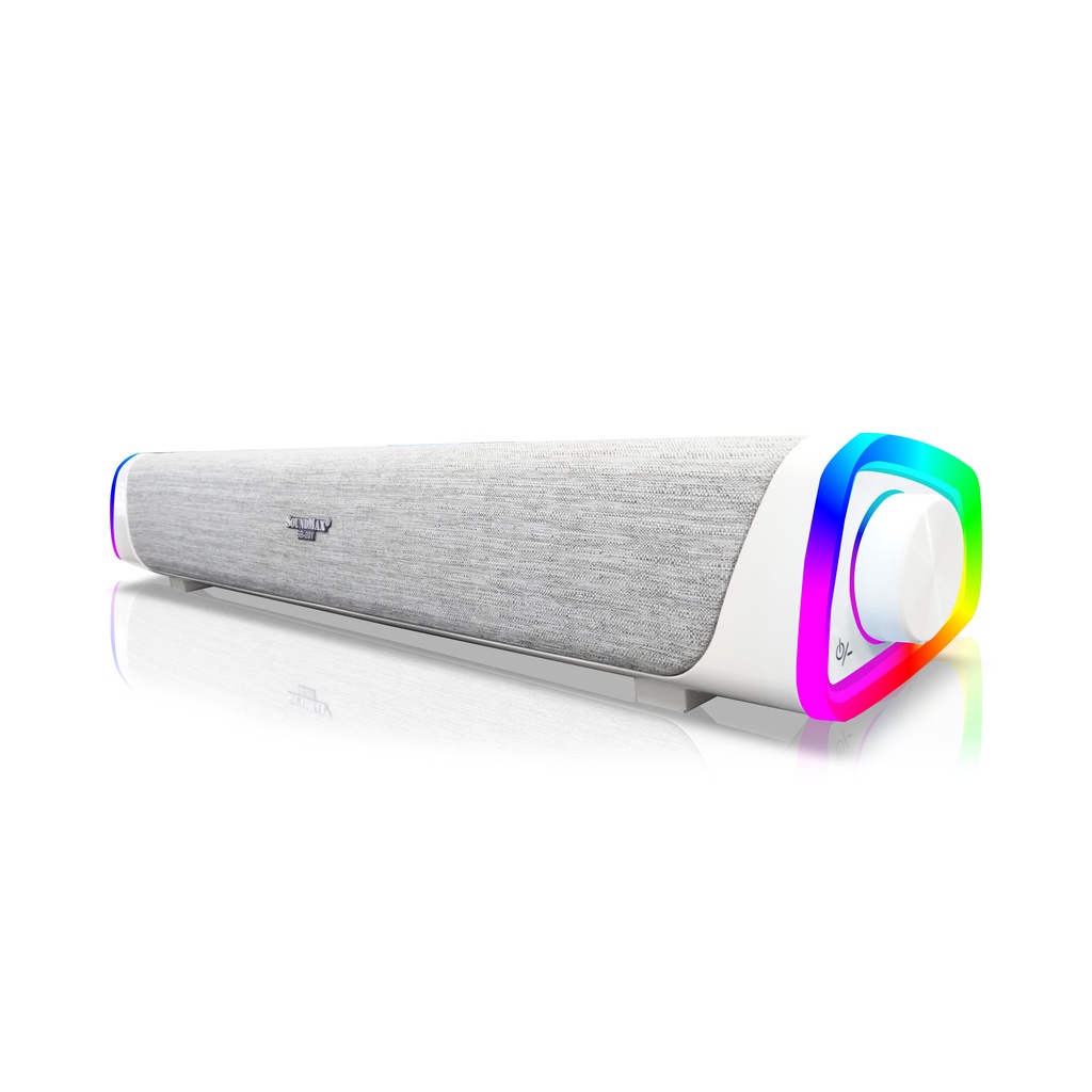 Loa Vi Tính SoundMax SB-201 2.0 12W - Hàng Chính Hãng - Bảo hành 12 tháng