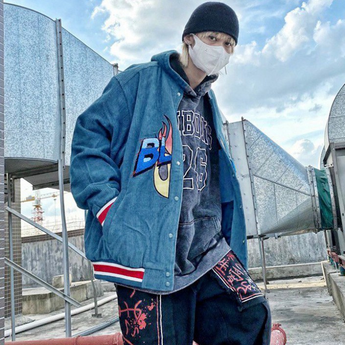 ÁO KHOÁC KAKI NHUNG GÂN In Dẻo Blackar (M2340 - Kèm Ảnh Thật) (Tino Shop) | BigBuy360 - bigbuy360.vn