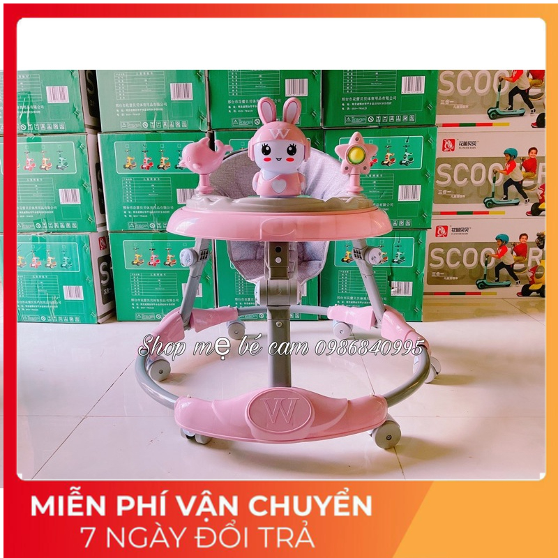 XE TẬP ĐI MẪU THỎ CÓ NHẠC