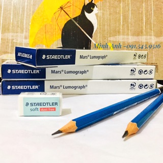 [ CHÍNH HÃNG ] Bút chì Đức Cao Cấp  2B/HB - Made in Germany