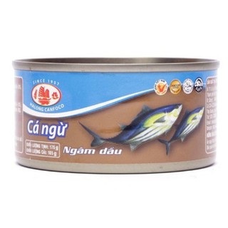 Cá ngừ ngâm dầu đóng hộp 175g [Đồ hộp Hạ Long]