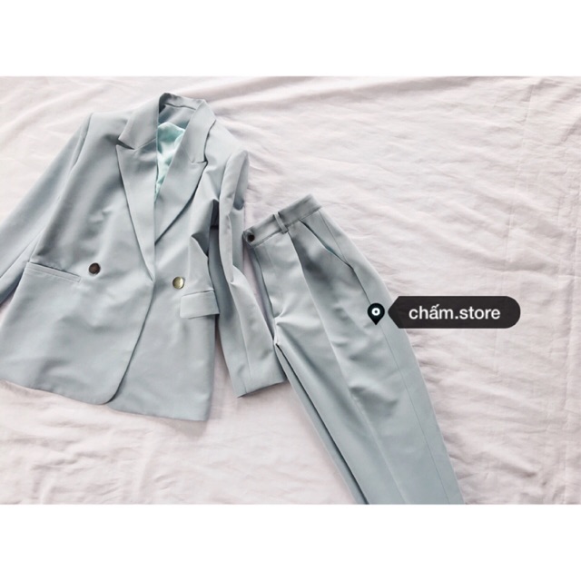 Suit-bộ vest (designedbyChấm)-Chấm tạm dừng làm các mẫu cần thùa khuyết