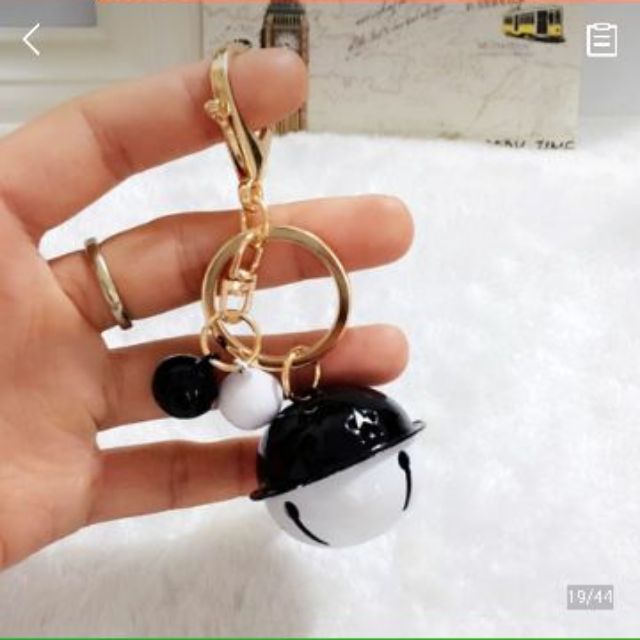 Móc khóa chuông 2 màu to