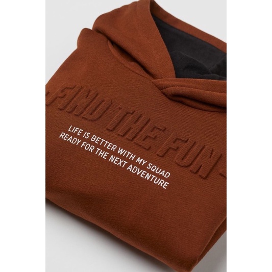 Hoodie nỉ HM chữ nổi | BigBuy360 - bigbuy360.vn