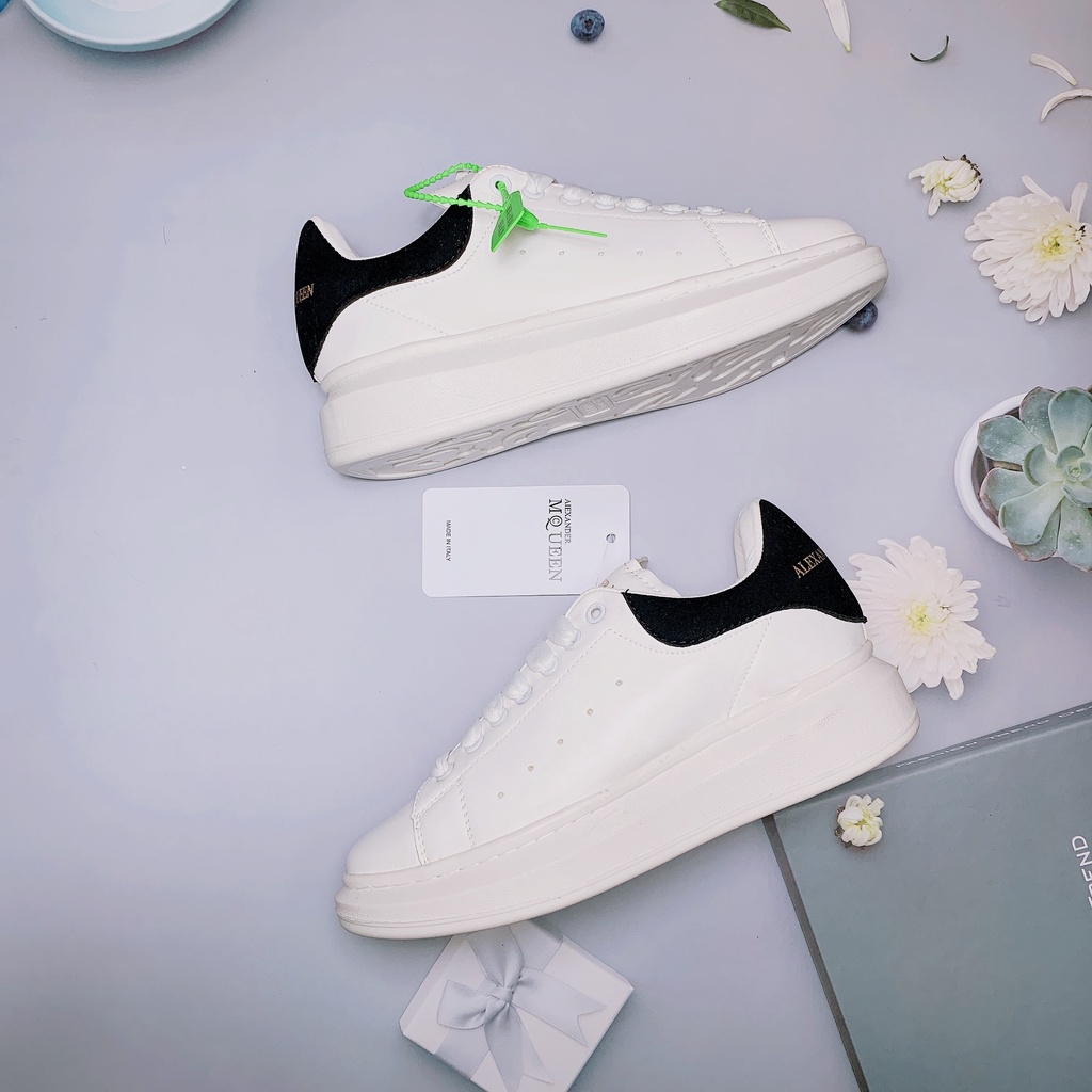 🔥FREE SHIP-HÀNG QUẢNG CHÂU  🔥Giày thể thao sneaker🔥 MCQ gót nhung đen full box | BigBuy360 - bigbuy360.vn