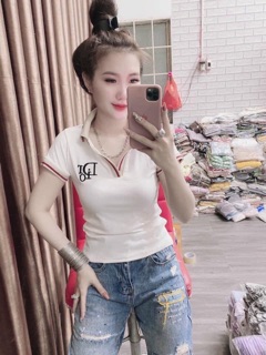 Áo sơ mi in chữ