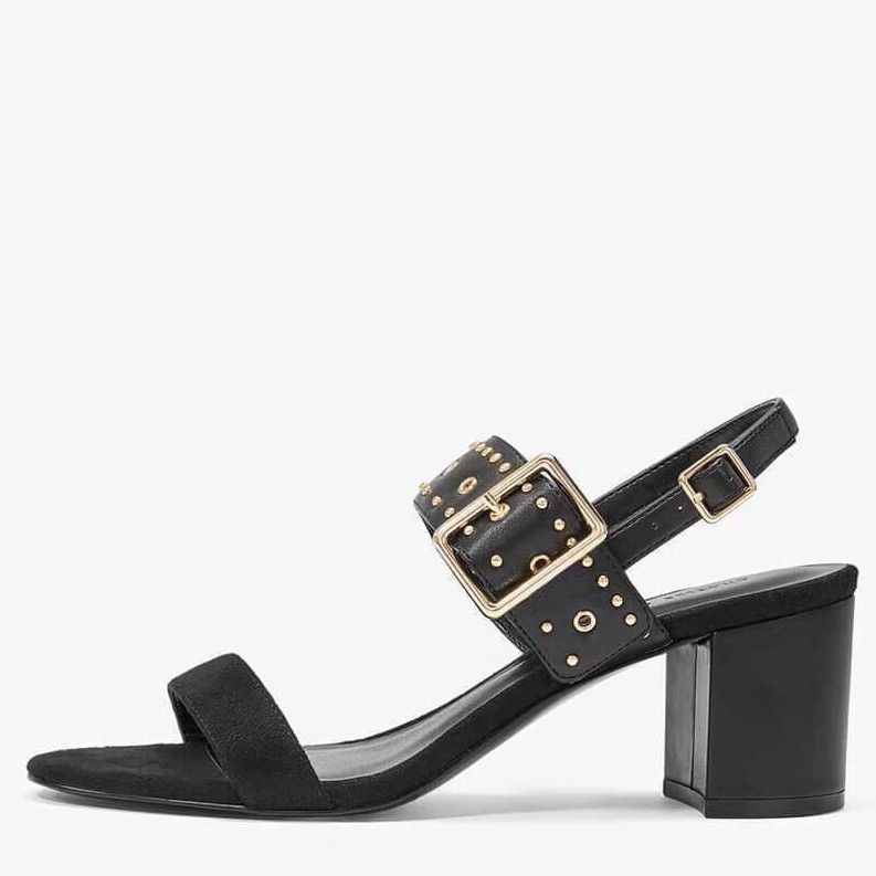 DÉP SANDAL GÓT VUÔNG CAO CẤP