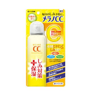 Xịt Khoáng CC Melano Rohto Whitening Mist 100g
