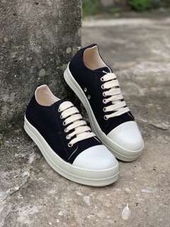 Giày R O cổ ngắn rick owen