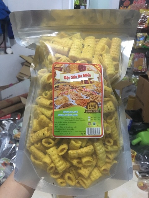 Ống khoai sanck giòn cay 400g