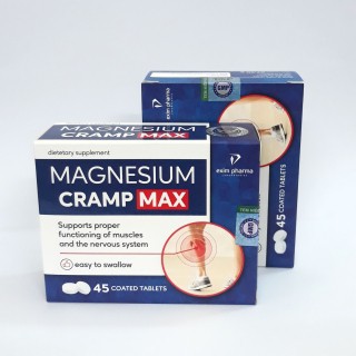 Viên Uống Phòng Chống Co Cơ Chuột Rút Magnesium Cramp Max 45 Viên [ Nhập Khẩu Balan ]