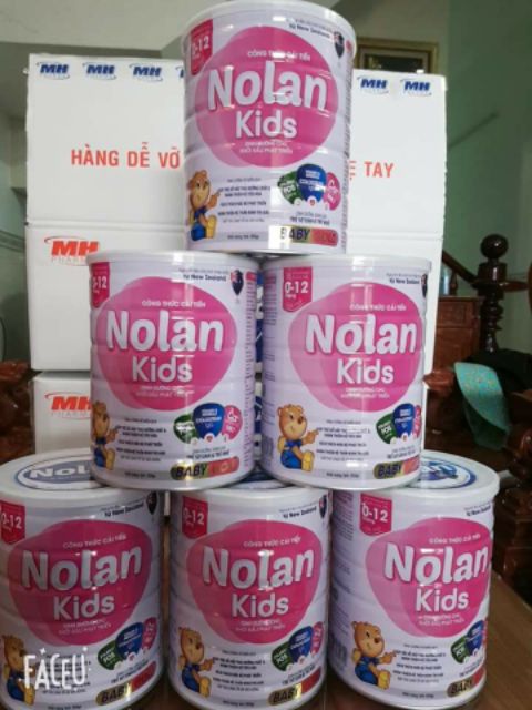 Sữa Nolan Kids 850g các loại