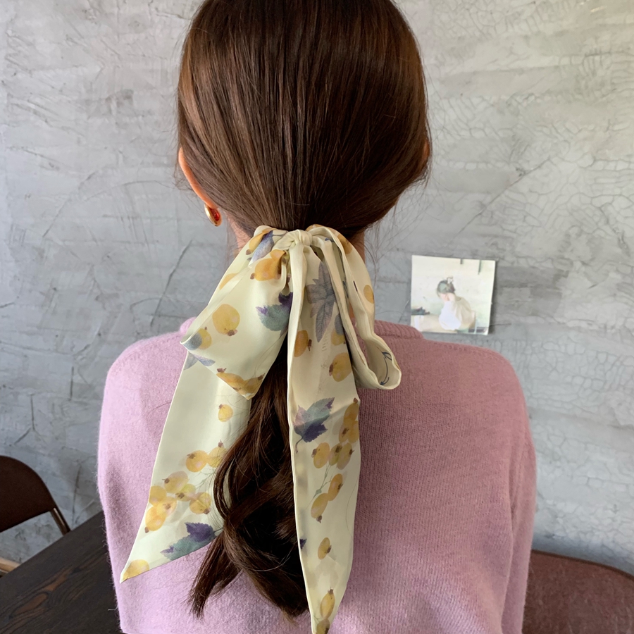 Dây Buộc Tóc Đính Nơ Thời Trang Nữ Tính