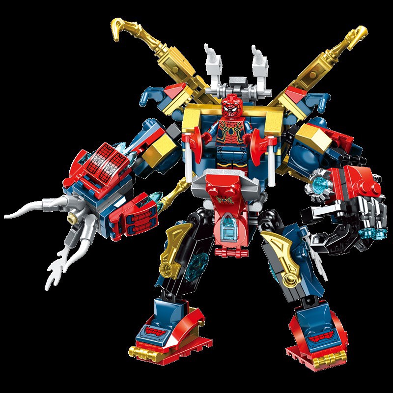 đồ chơi Lego AVEGEMT4 2 in 1 siêu nhân biến hình