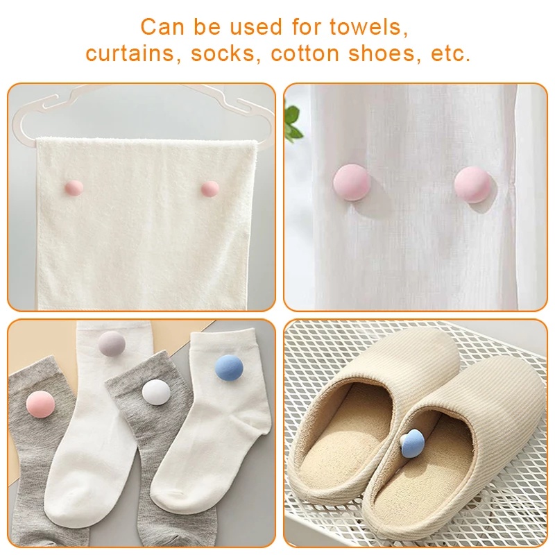 Set 4 Kẹp Giữ Ga Giường Chống Trượt Hình Nấm Đơn Giản Dễ Thương
