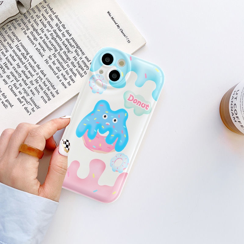 Ốp lưng iphone đệm khí phone kibbock donut 6/6plus/6splus/7/7plus/8/8plus/xs/11/12/13/pro/max/promax - SALE HOT B5-21