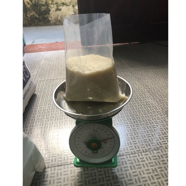 Túi đựng gạo 1kg trơn không in, BAO BÌ TÚI GẠO