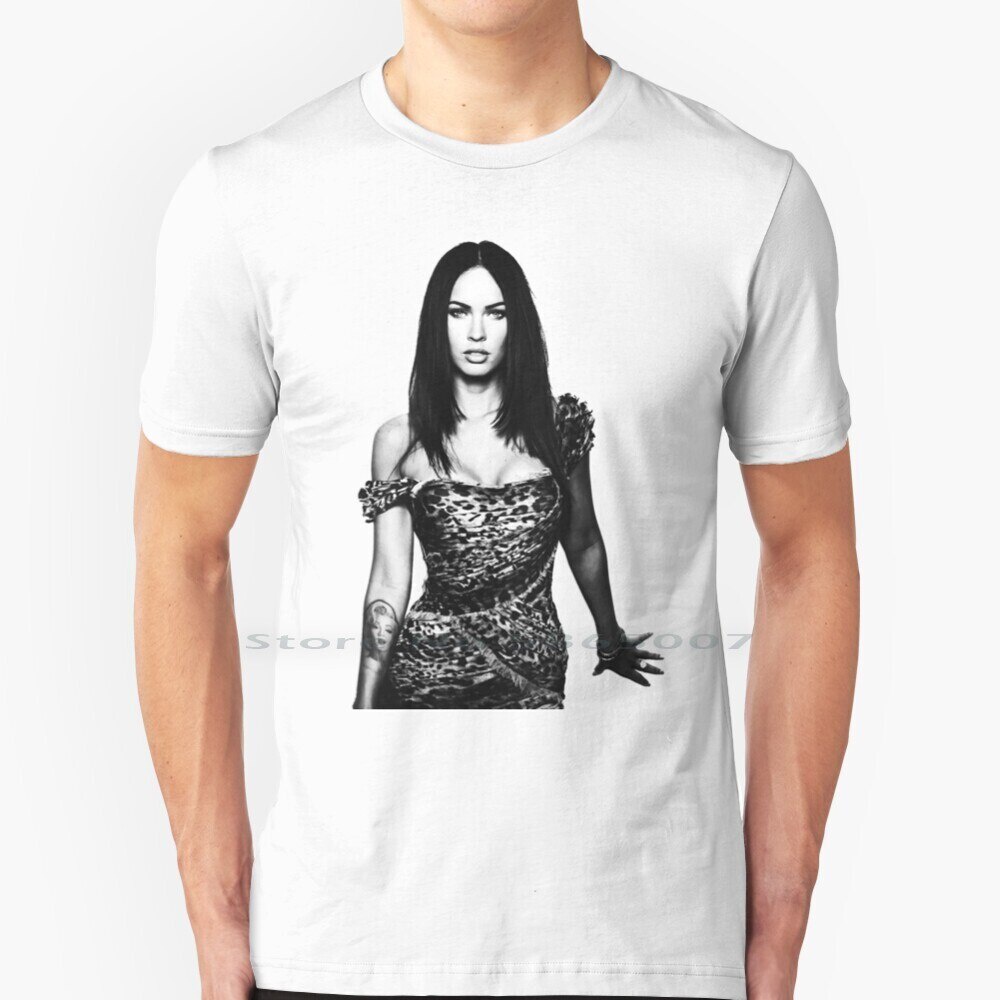 Megan _ Fox _ Dat _ Style Áo 100% Cotton Megan Fox Muốn Bạn Mong Muốn Hình Xăm Người Nổi Tiếng Người
