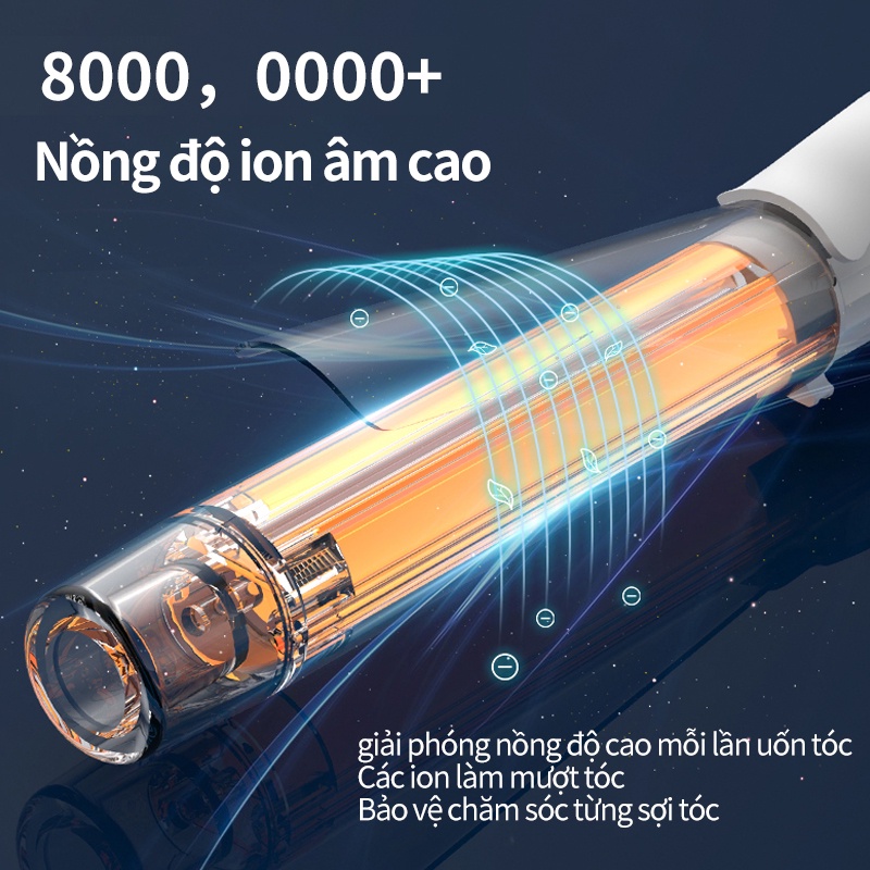 Máy uốn tóc xoăn,máy làm tóc xoăn lọn to,nhỏ Chuyên nghiệp cho Salon,BH 12 tháng - YA666