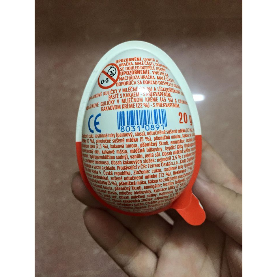 Kẹo Socola Trứng Kinder Joy của Đức